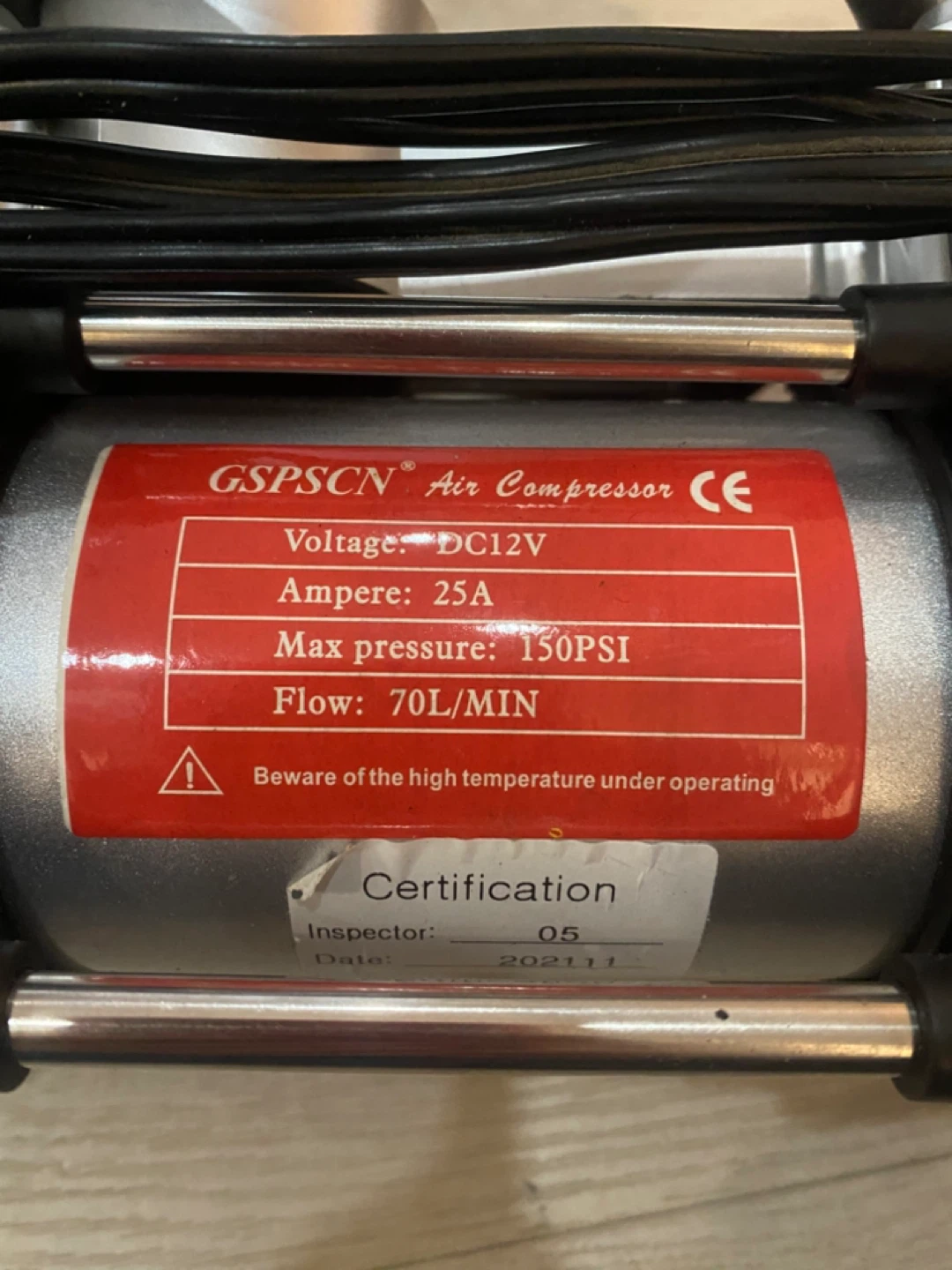 GSPSCN Air Compressor 12V - photo 2