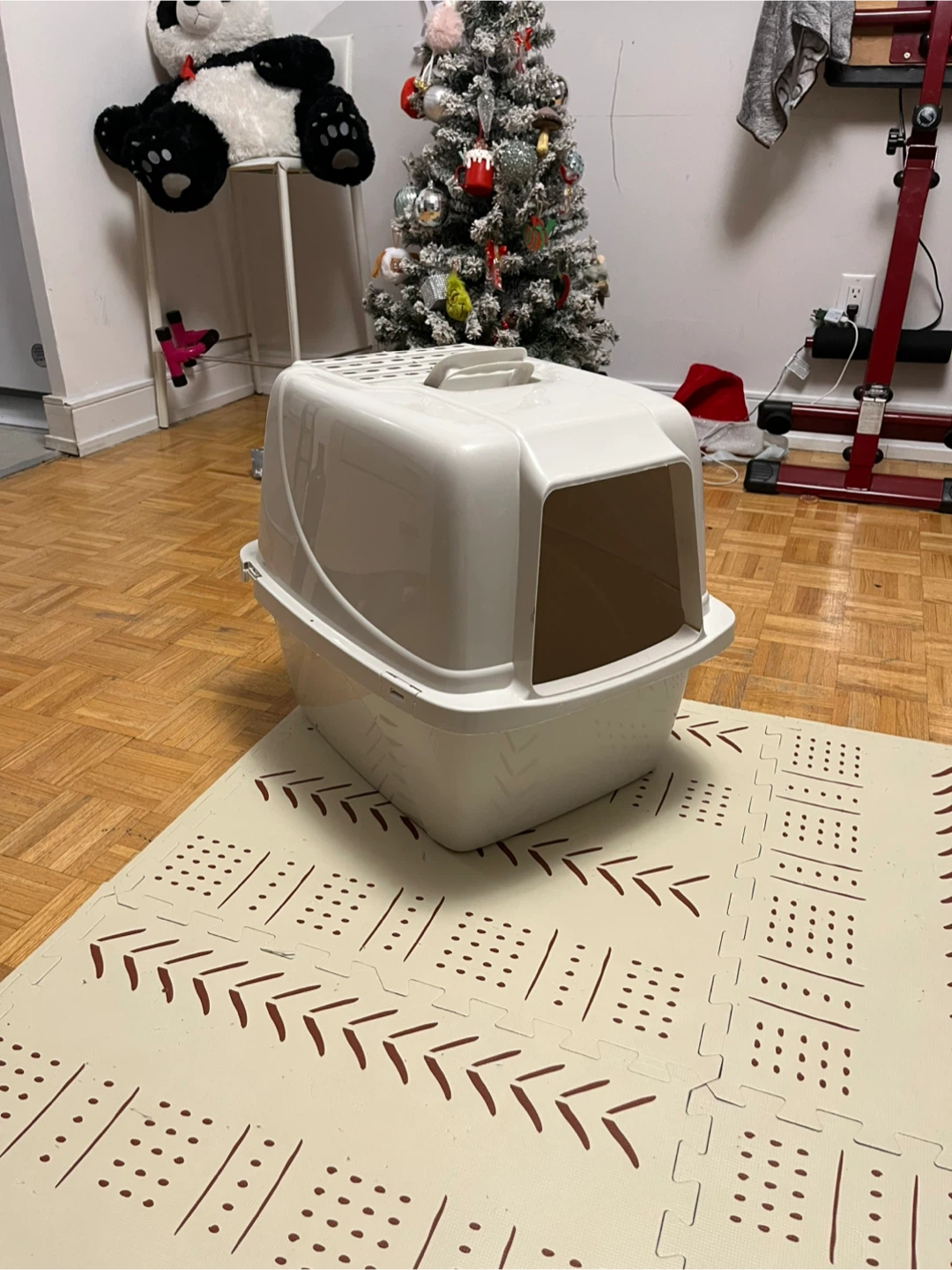 White Hooded Big Cat Box - photo 2