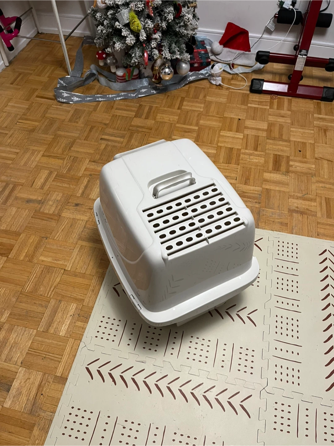 White Hooded Big Cat Box - photo 3