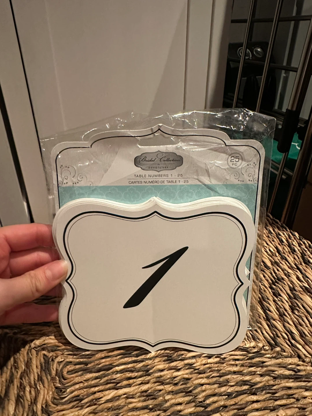 Table number holders - photo 5