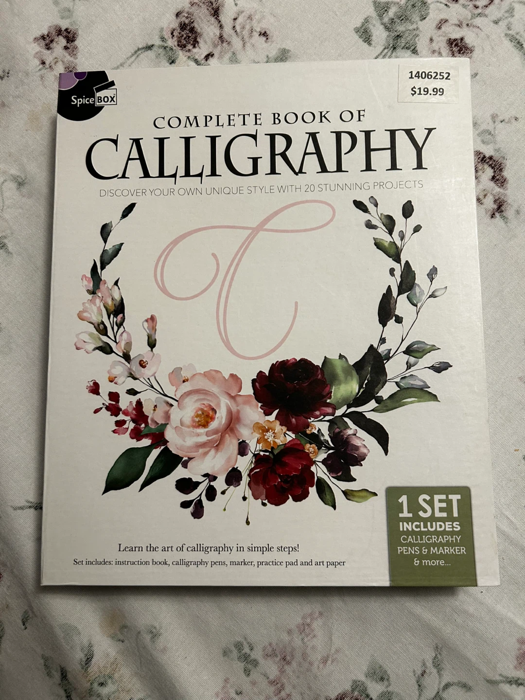 Spice Box Complete Book of Calligraphy Set - New