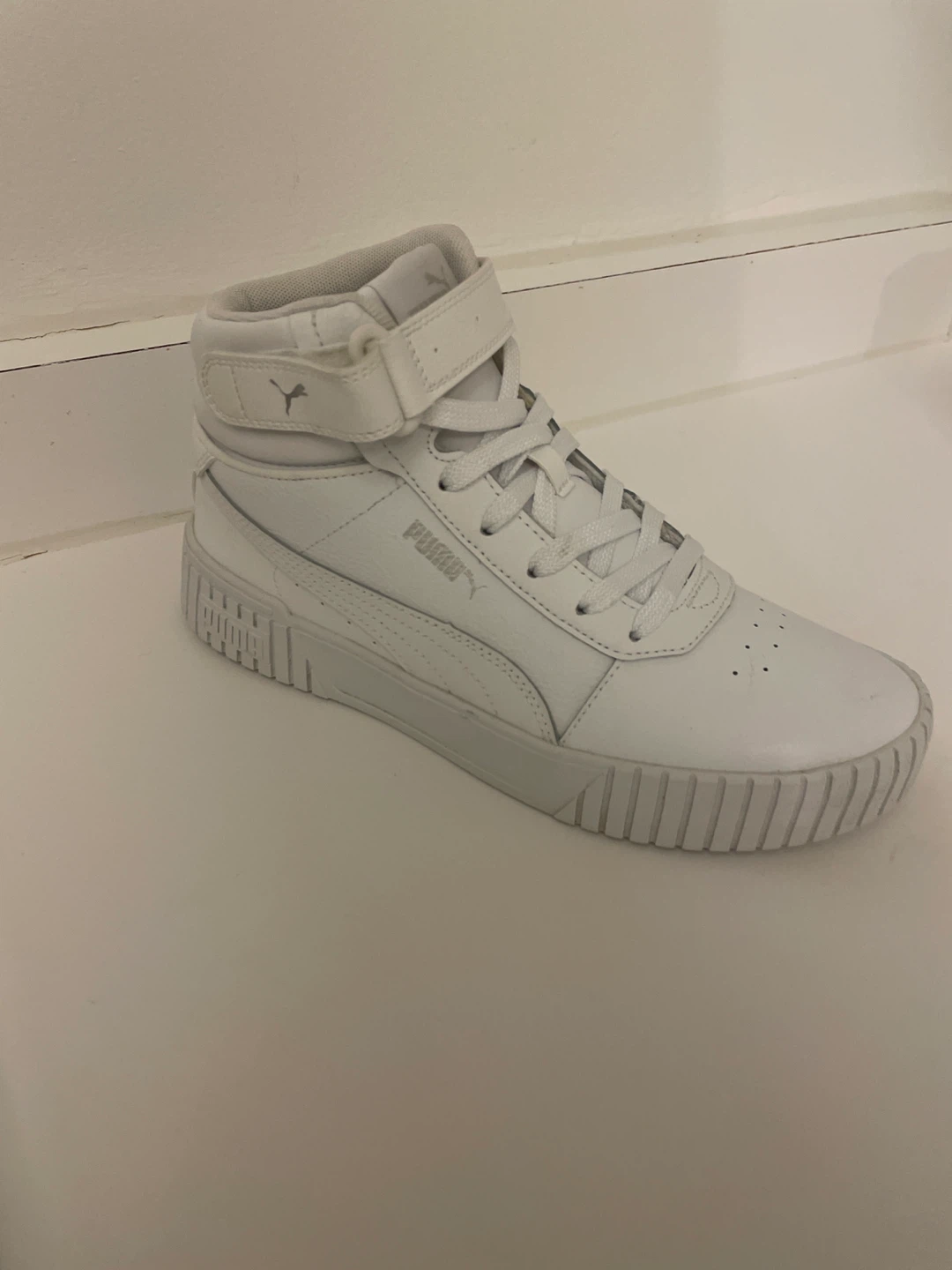 Puma Carina Mid White Sneakers - photo 2