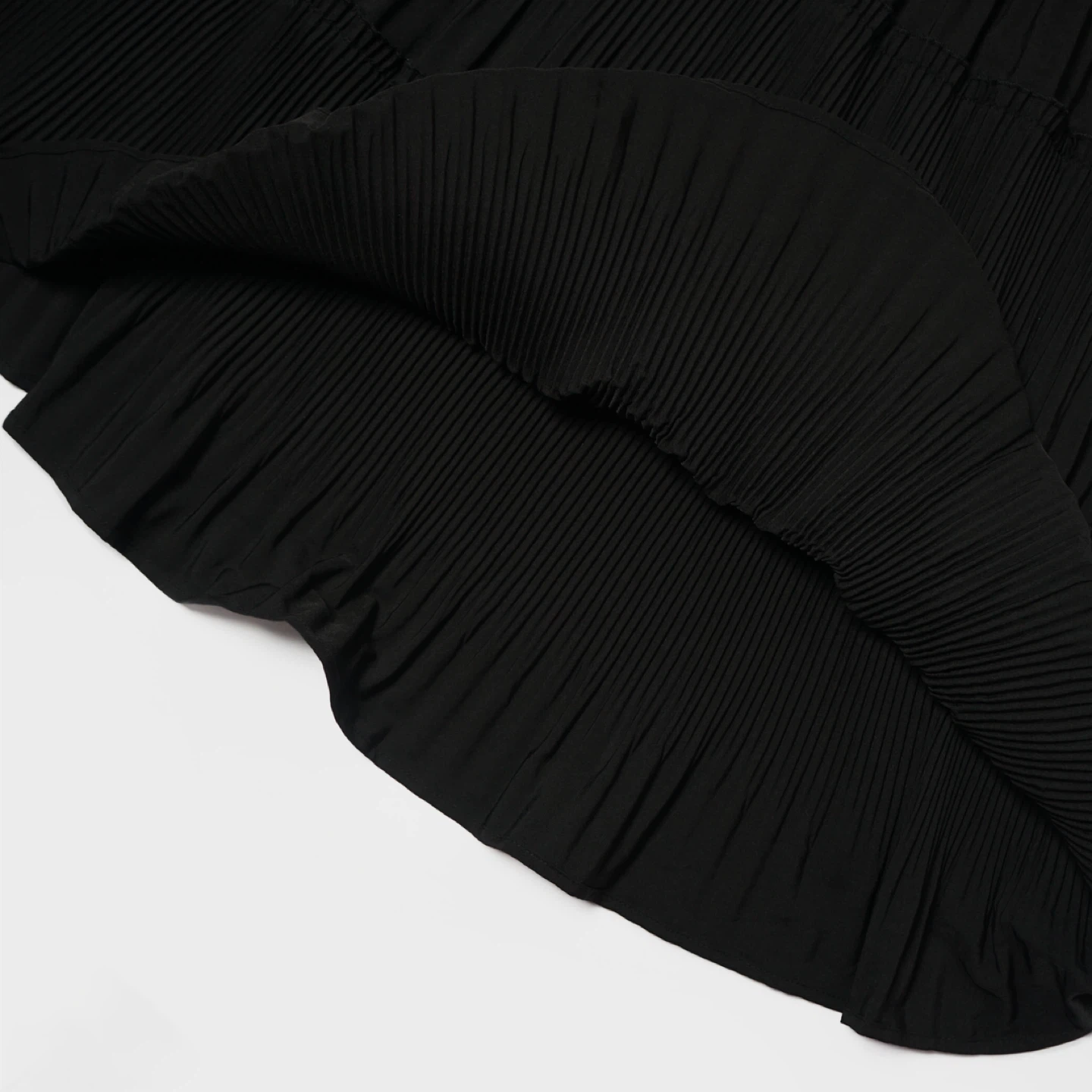 Dazy Black Pleated Flare Skirt - photo 5