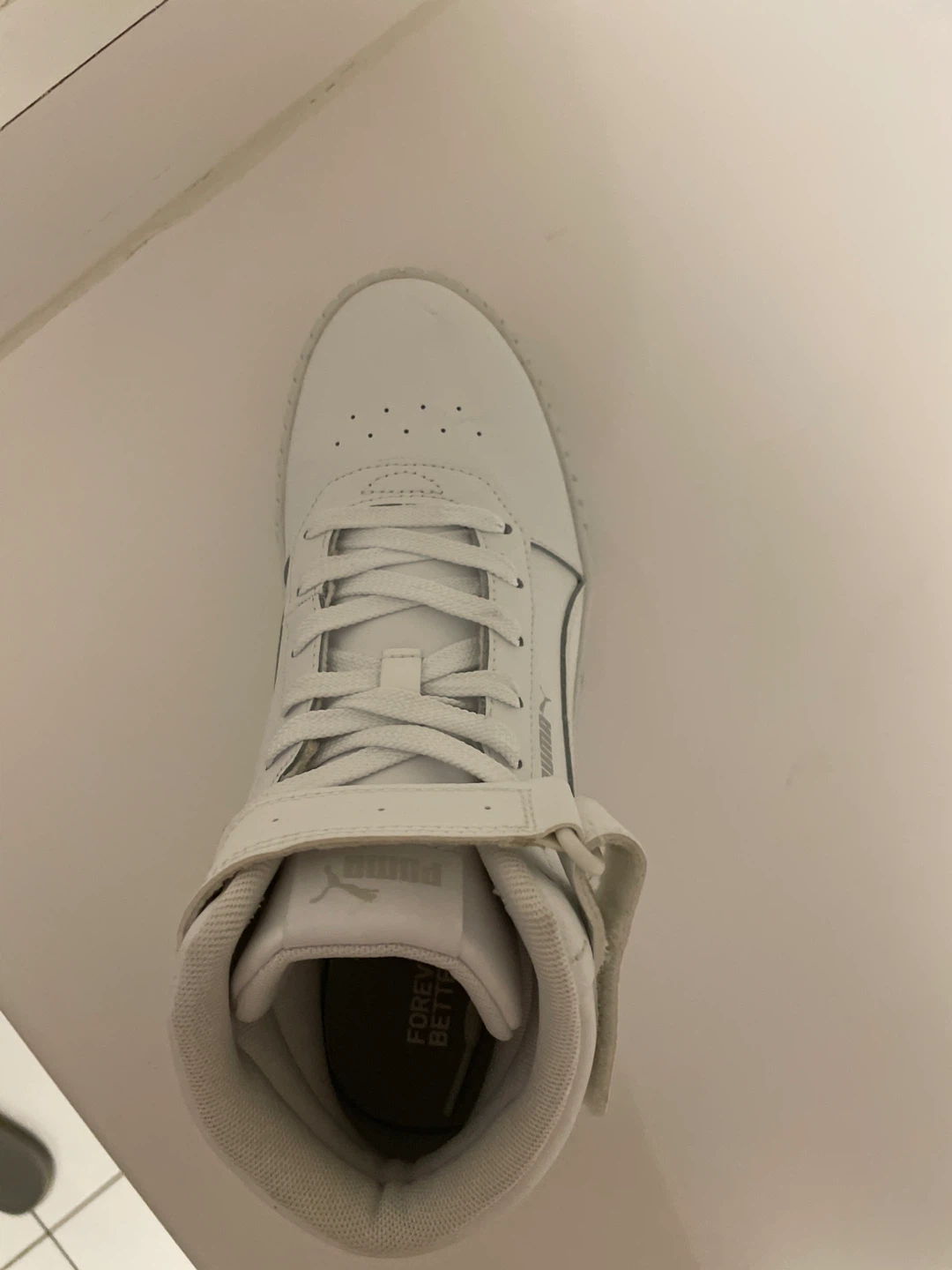 Puma Carina Mid White Sneakers - photo 5