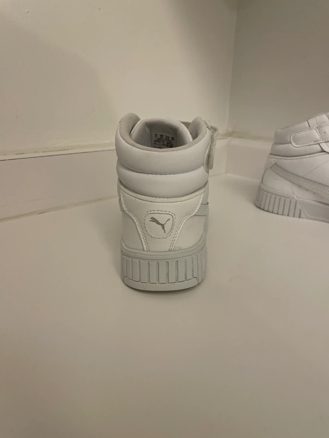 Puma Carina Mid White Sneakers - photo 4
