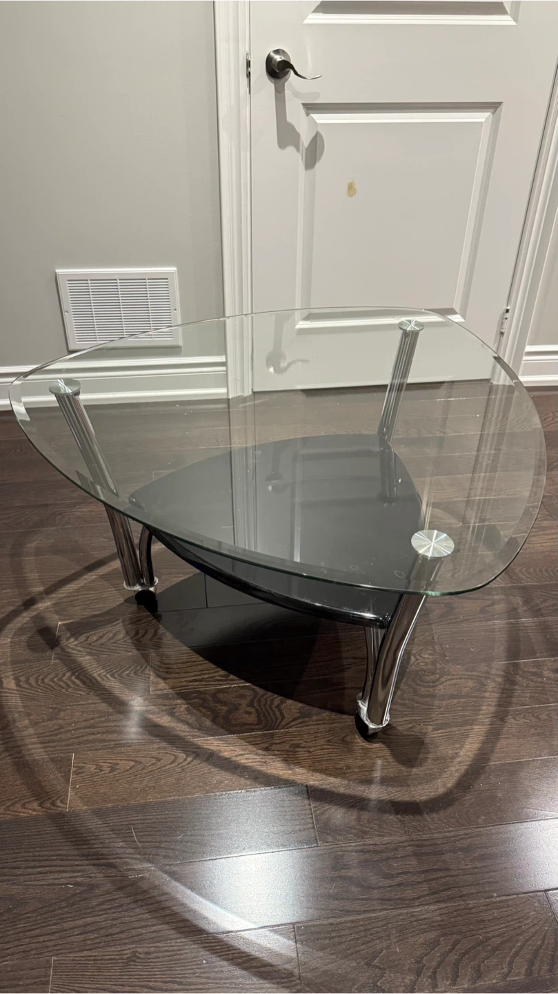 Glass Top Coffee Table