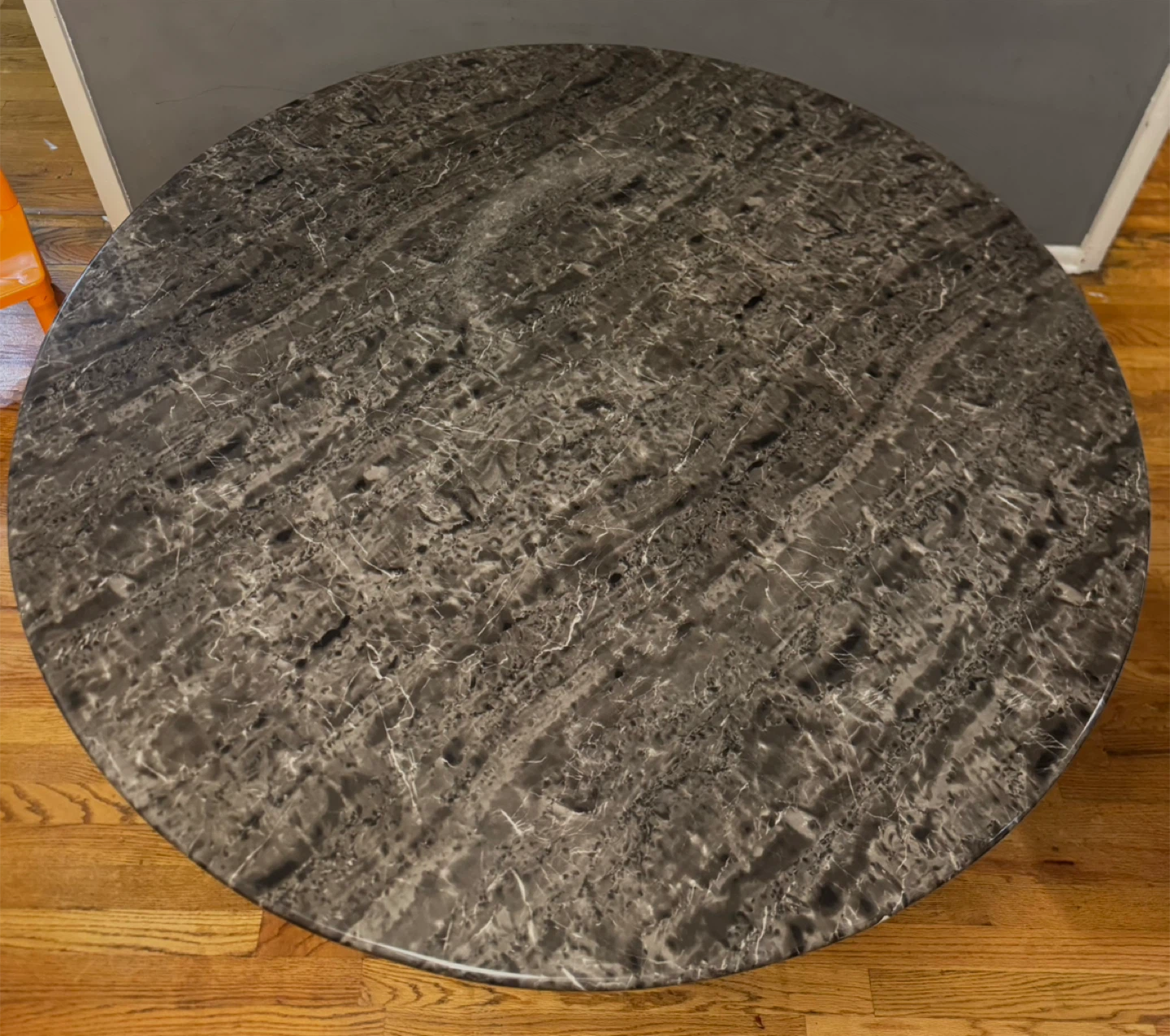 Round Marble Top Dining Table - photo 2