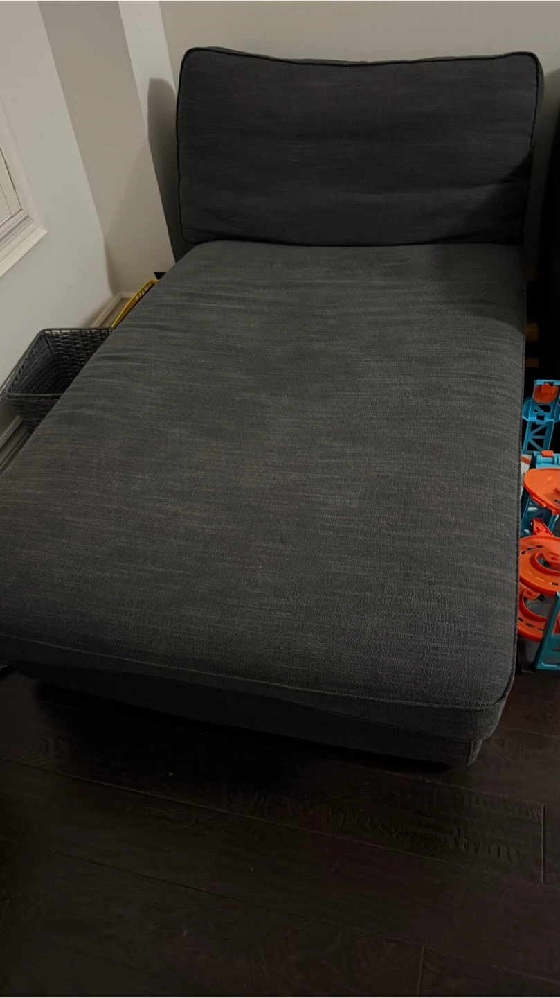 Grey Chaise Lounge