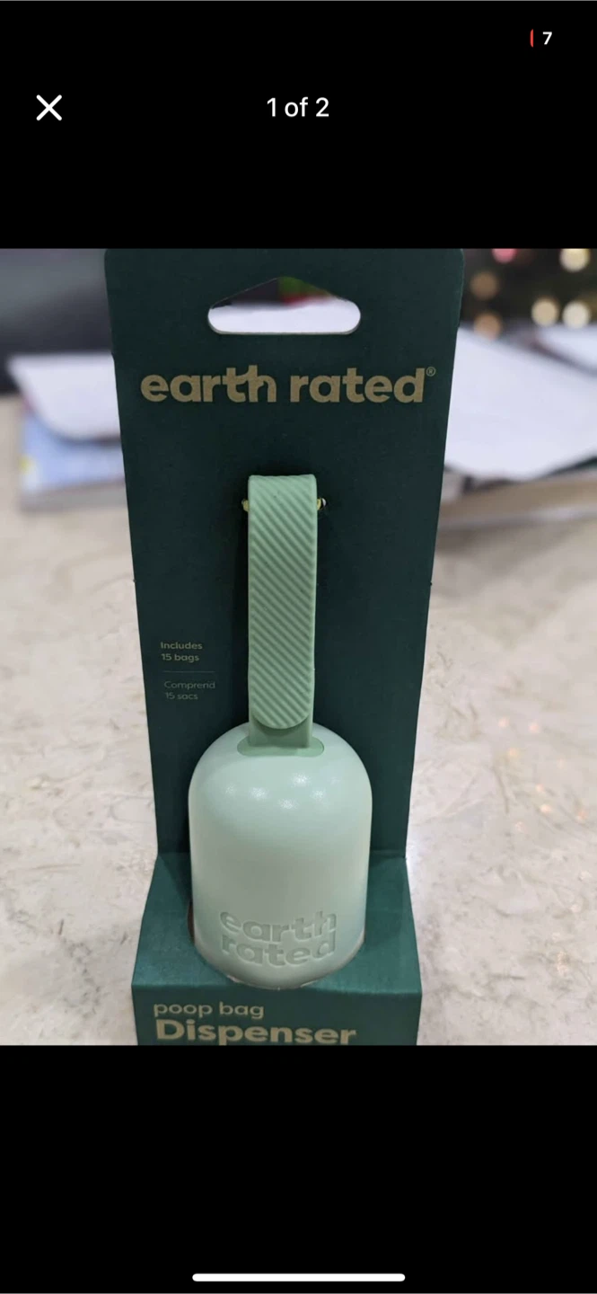 Earth Rated Poop Bag Dispenser - New