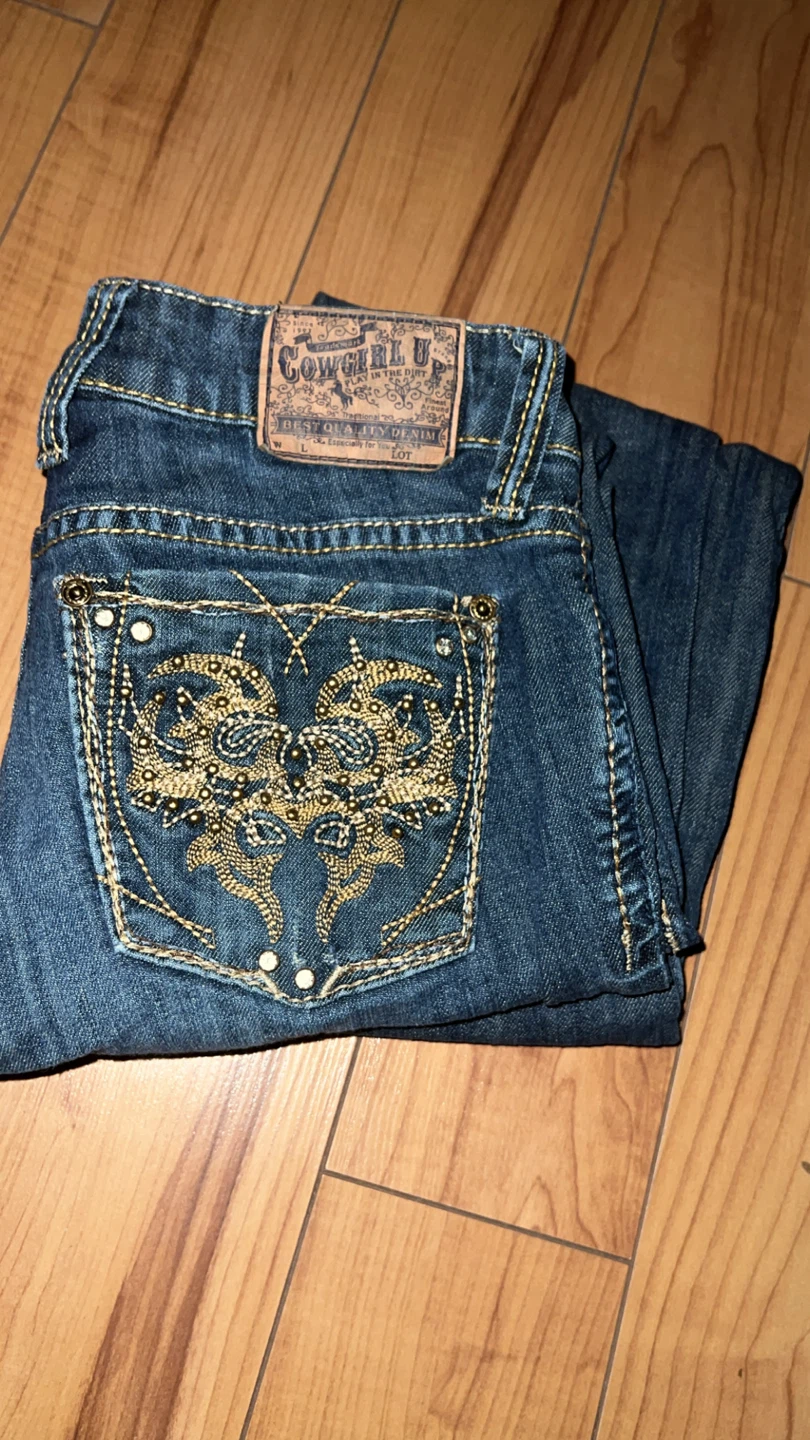 Cowgirl Up Denim Jeans - Size 28