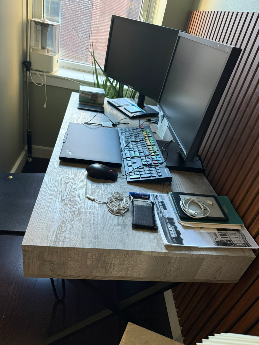 Desk with Drawer - photo 4