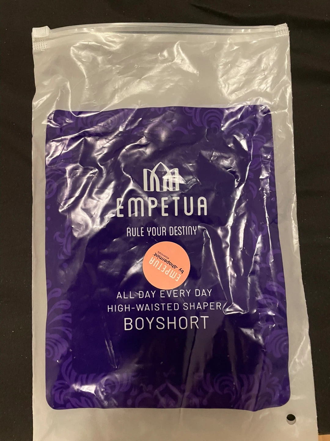 Empetua High-Waisted Shapewear Boyshort - Size M
