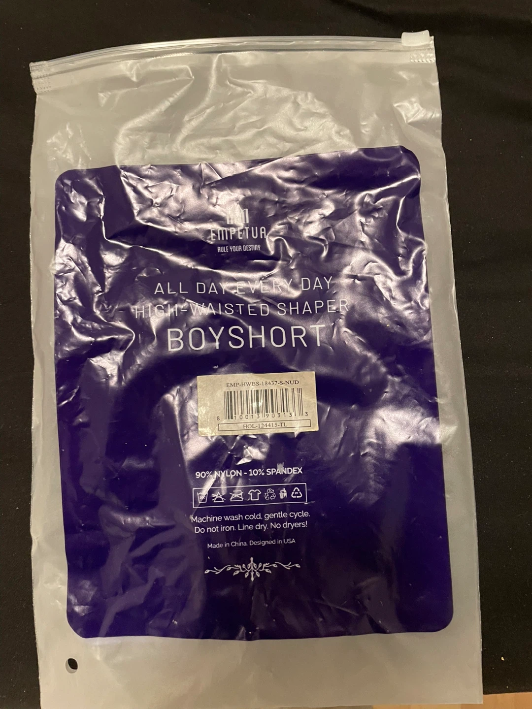 Empetua High-Waisted Shapewear Boyshort - Size M - photo 2