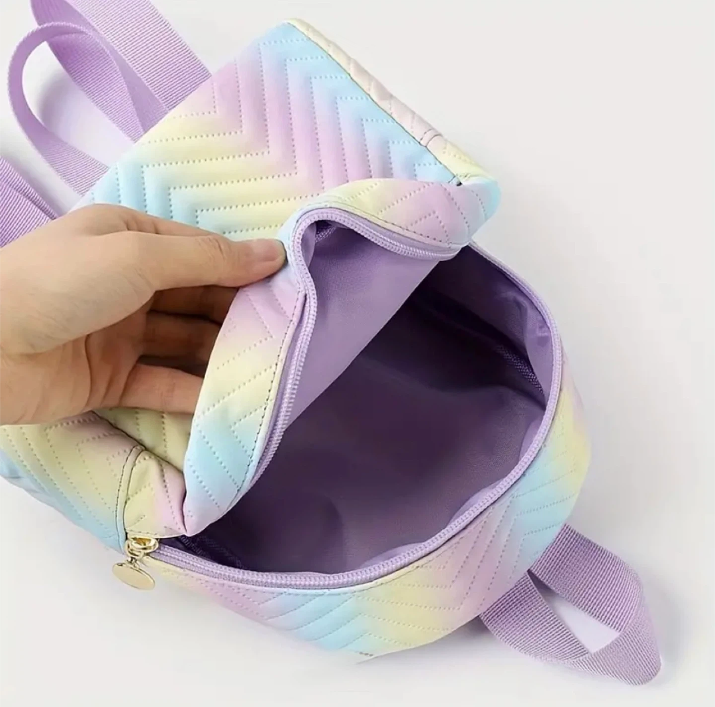 Pastel Rainbow Mini Backpack - photo 2