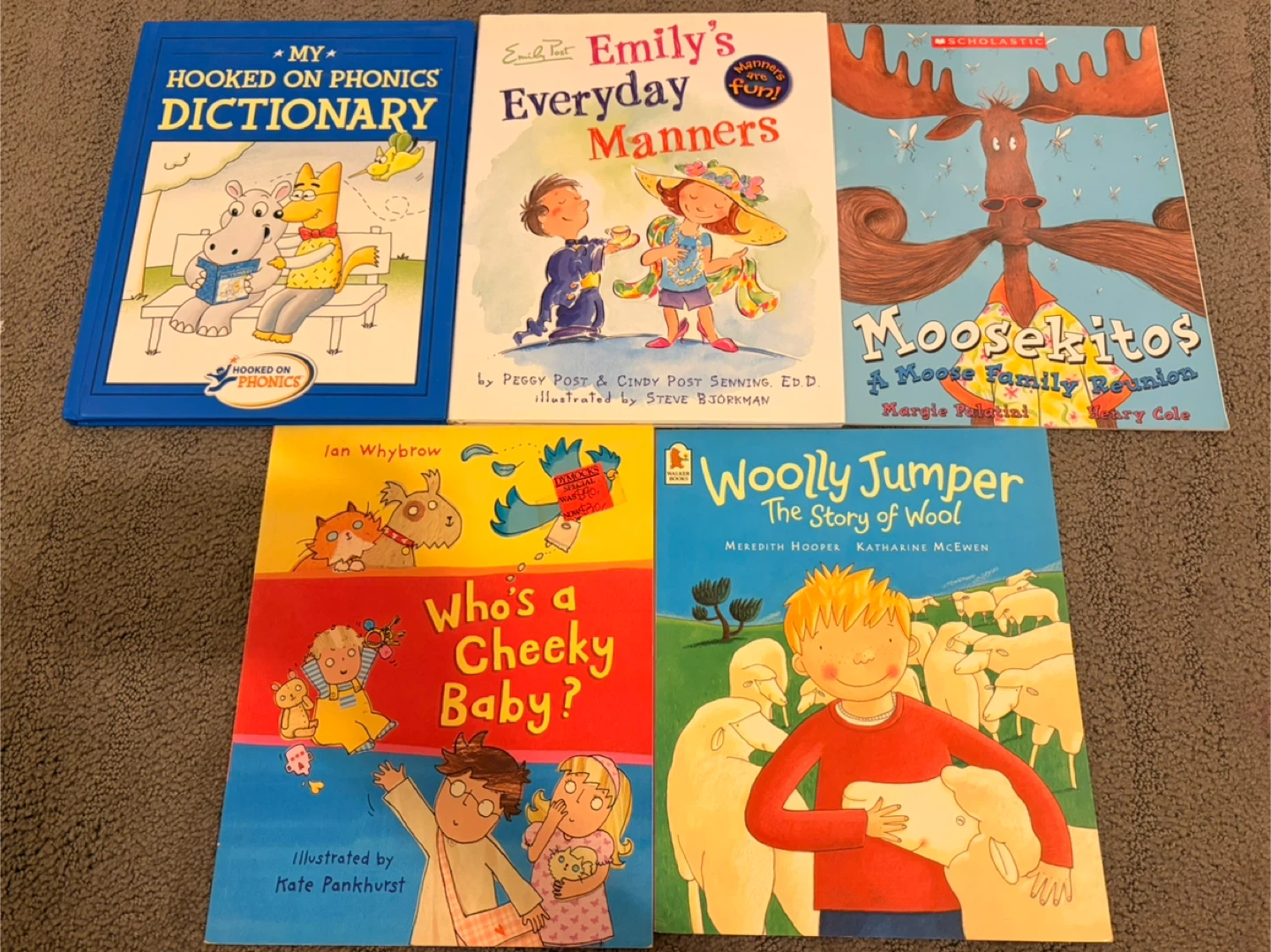 Kids' Books: Hooked on Phonics, Emily's Manners, More!