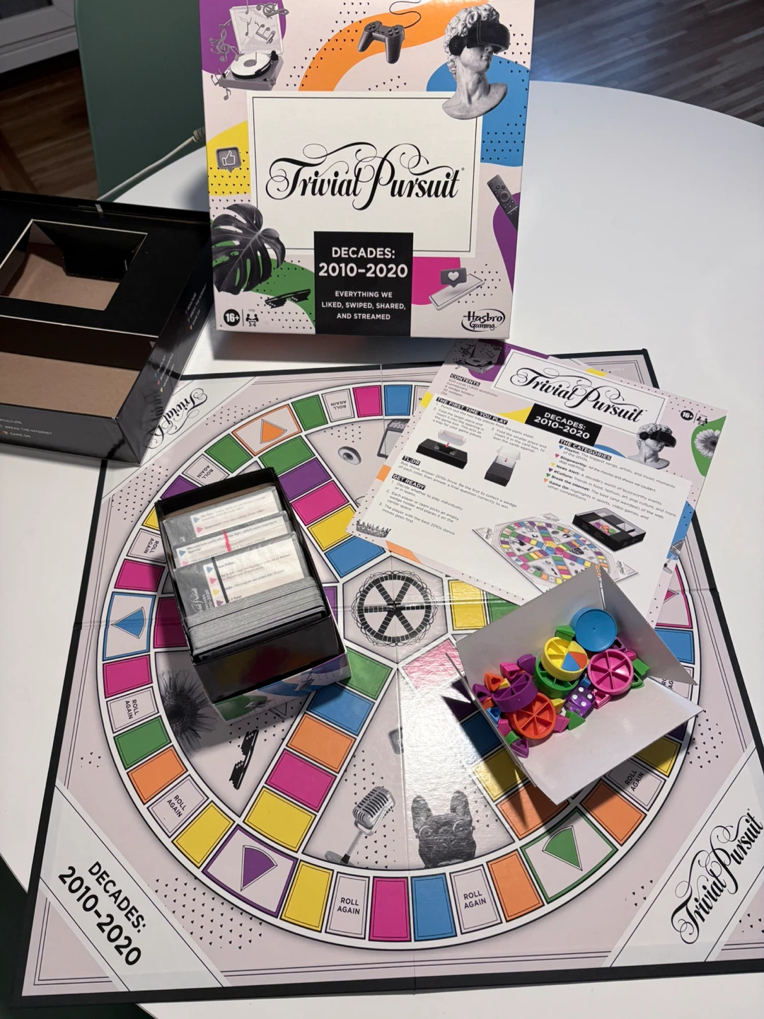 Trivial Pursuit Decades 2010-2020 Board Game