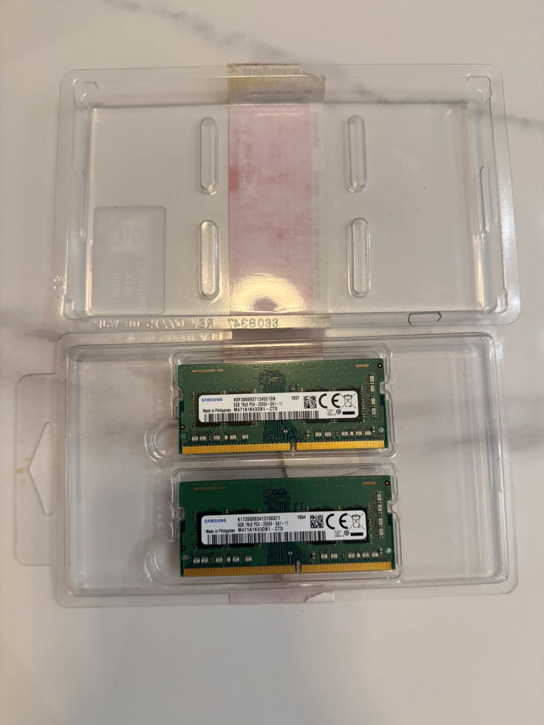 Samsung 2x8GB DDR4 2666MHz Sodimm RAM Memory