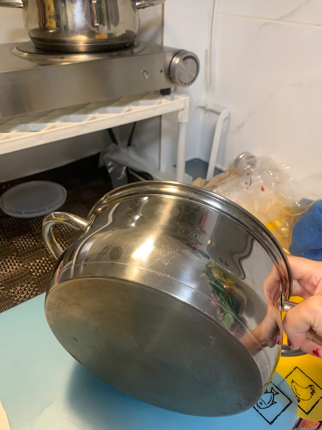 Stainless Steel Stock Pot with Lid 21cm - photo 3