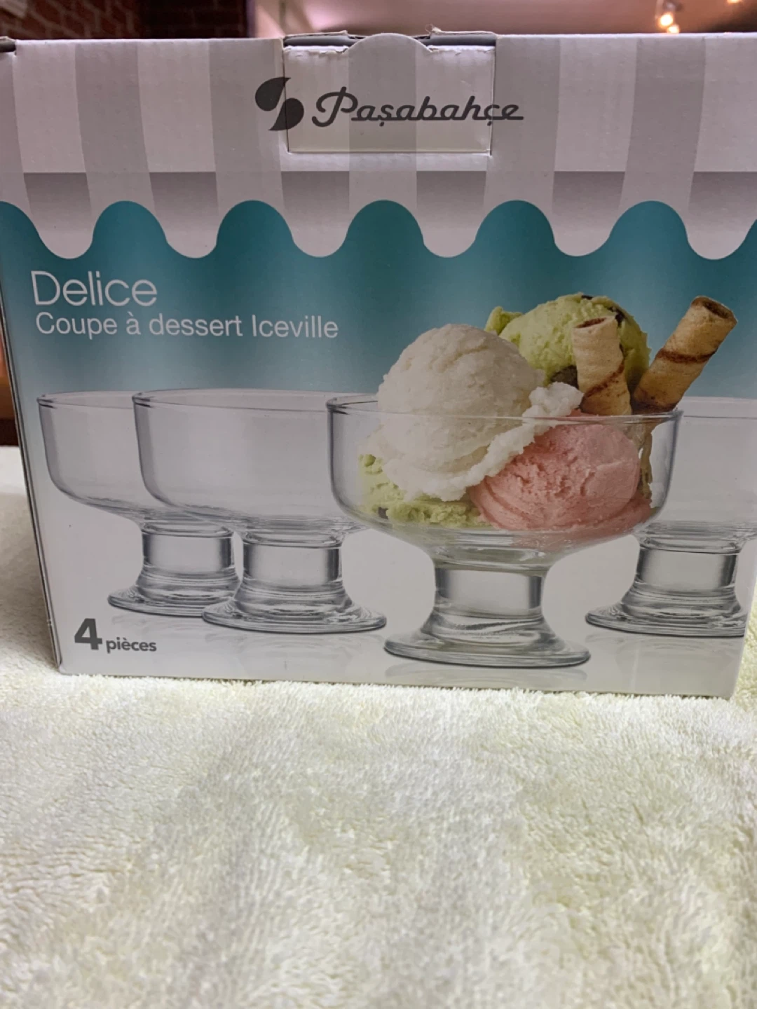 Paşabahçe Delice Iceville Dessert Cups - Set of 4 - photo 2