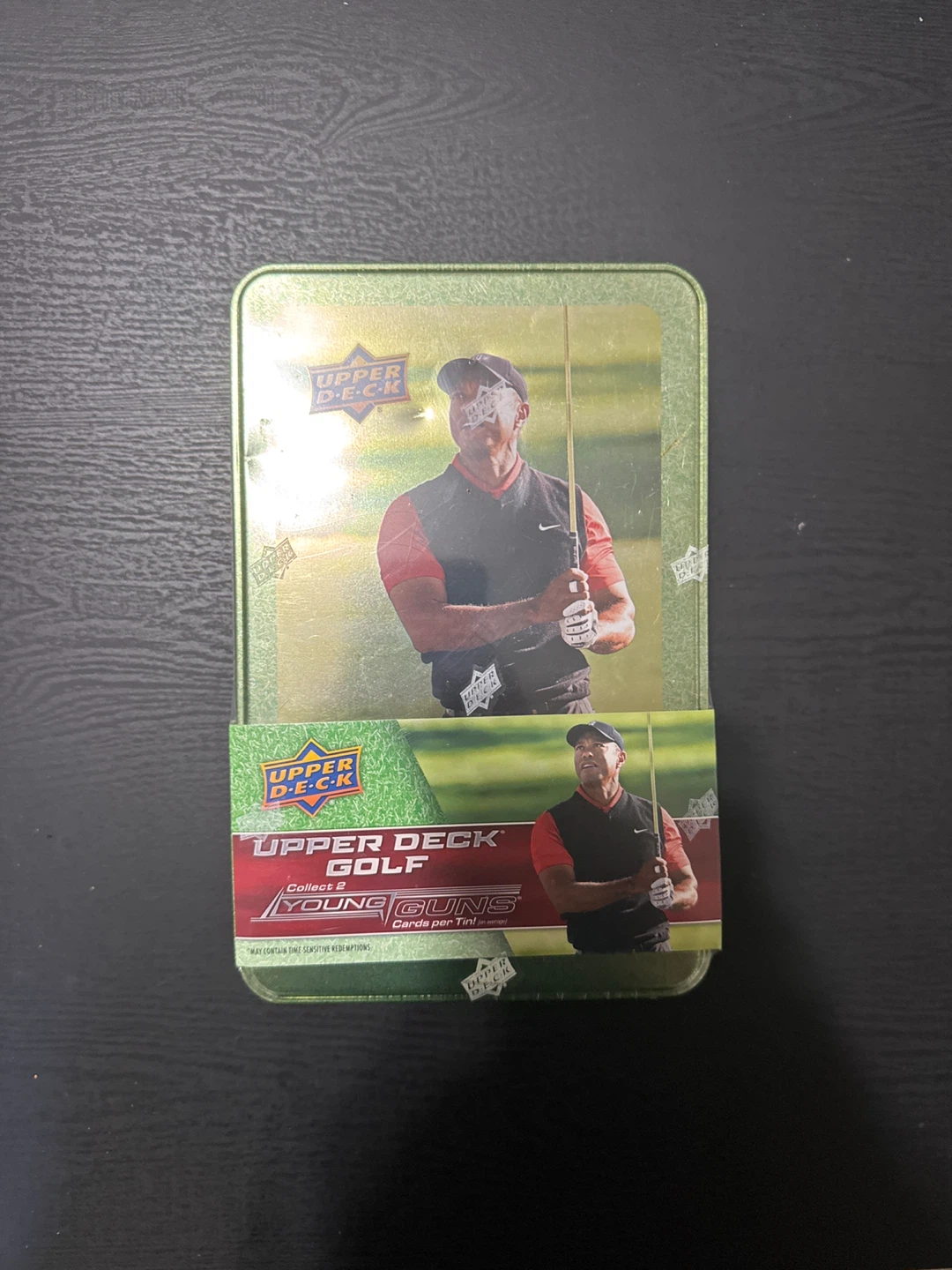 Upper Deck Golf Young Guns Cards Tin