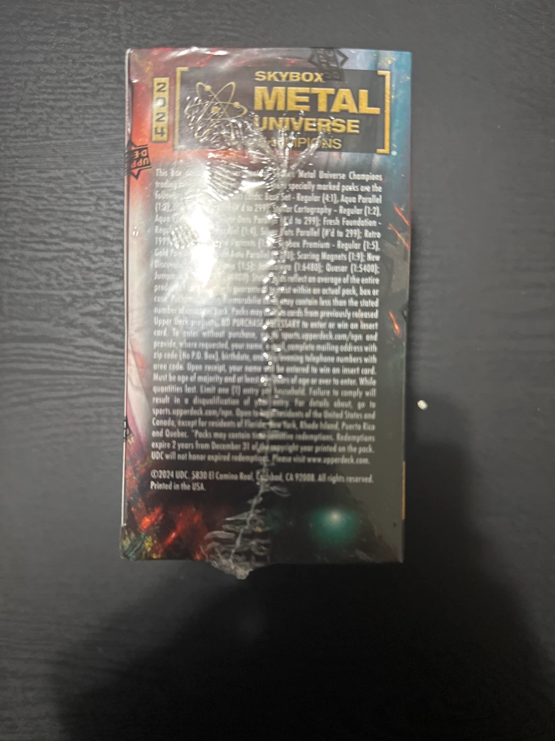 2024 Skybox Metal Universe Champions Sealed Box - photo 4