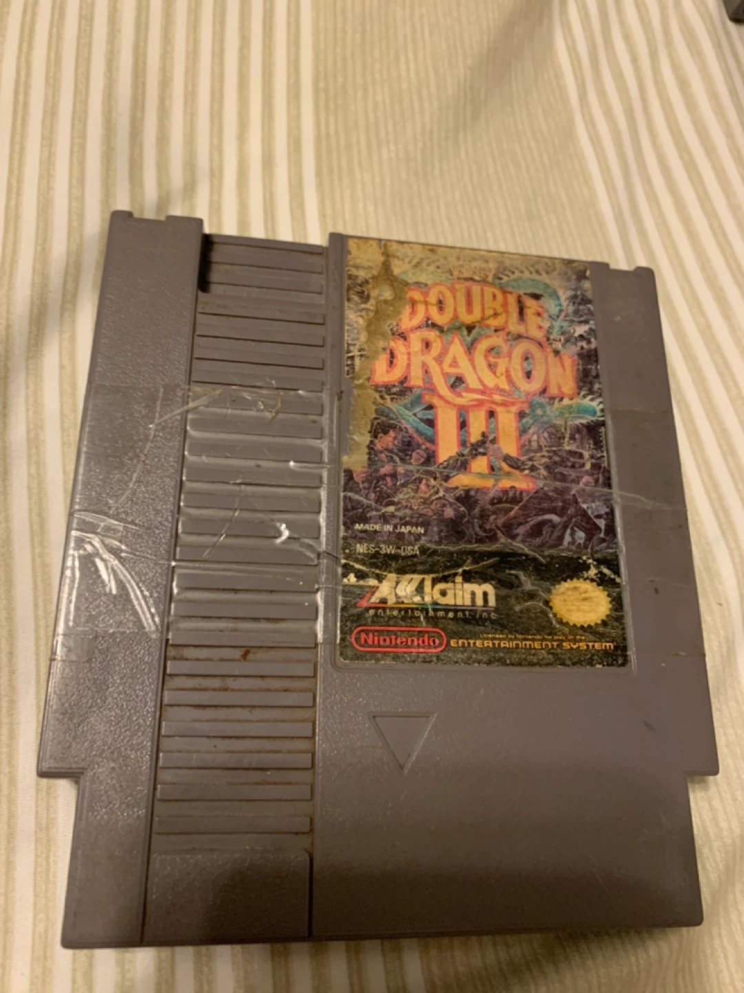 Double Dragon III Nintendo Game Cartridge