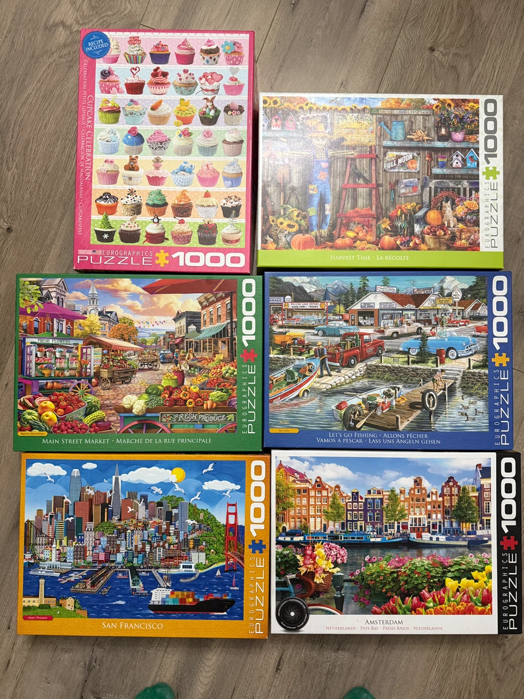 Eurographics 1000 Piece Puzzles