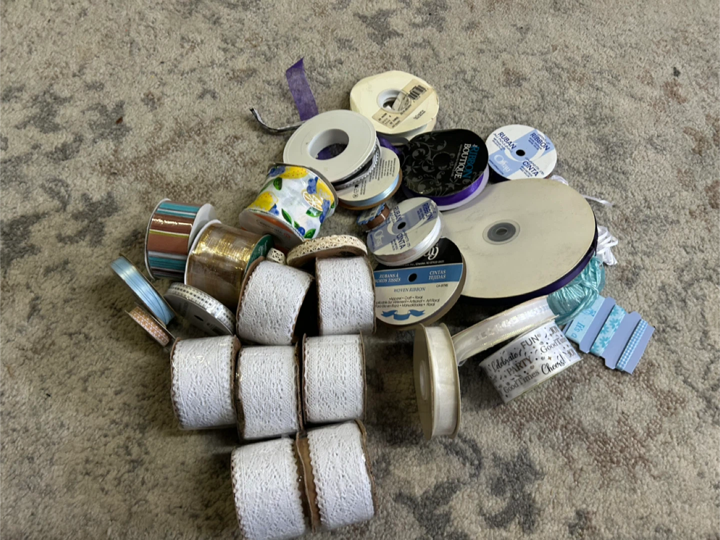 Mixed Lot of Ribbon Spools - photo 2