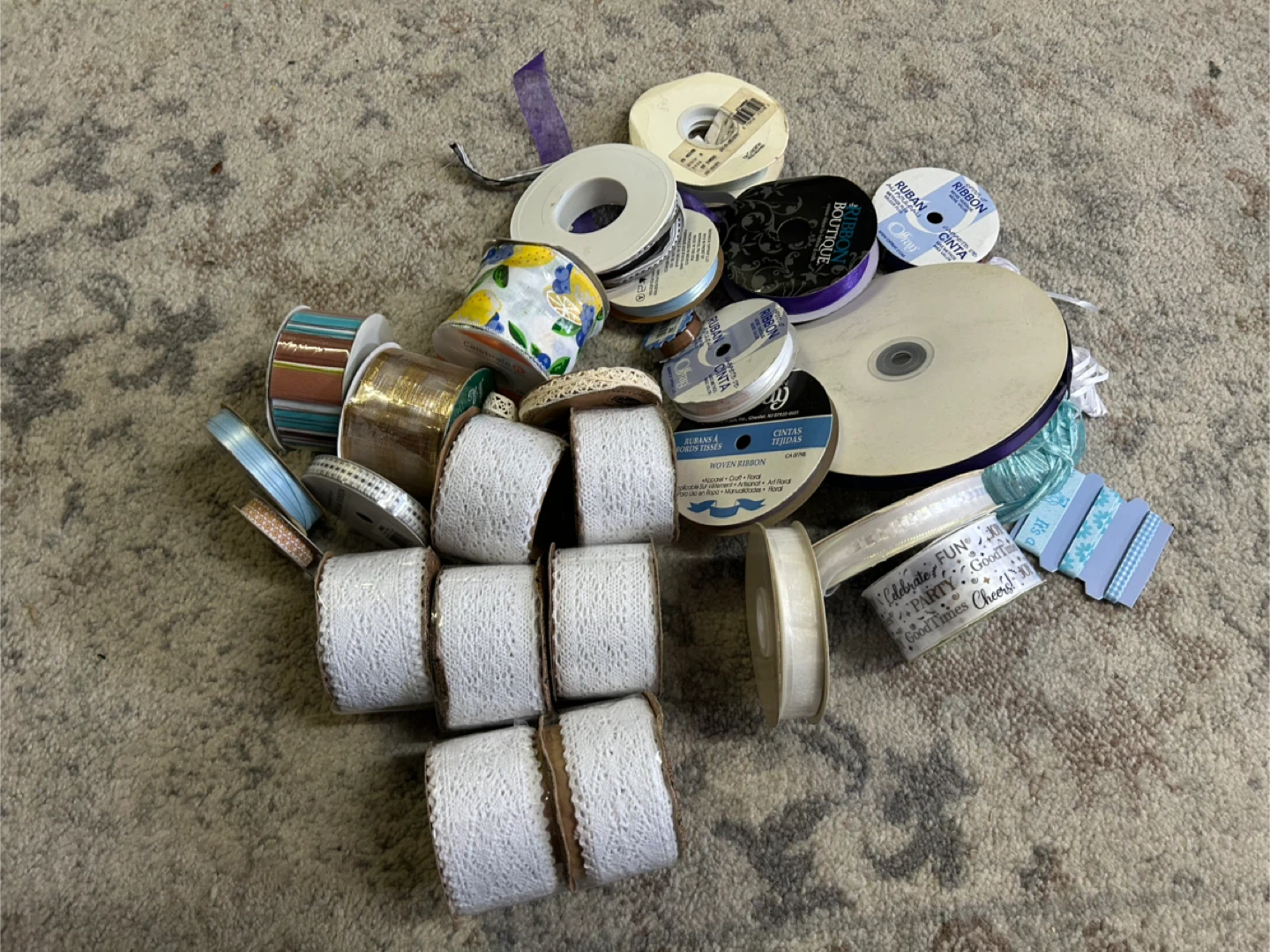 Mixed Lot of Ribbon Spools - photo 3