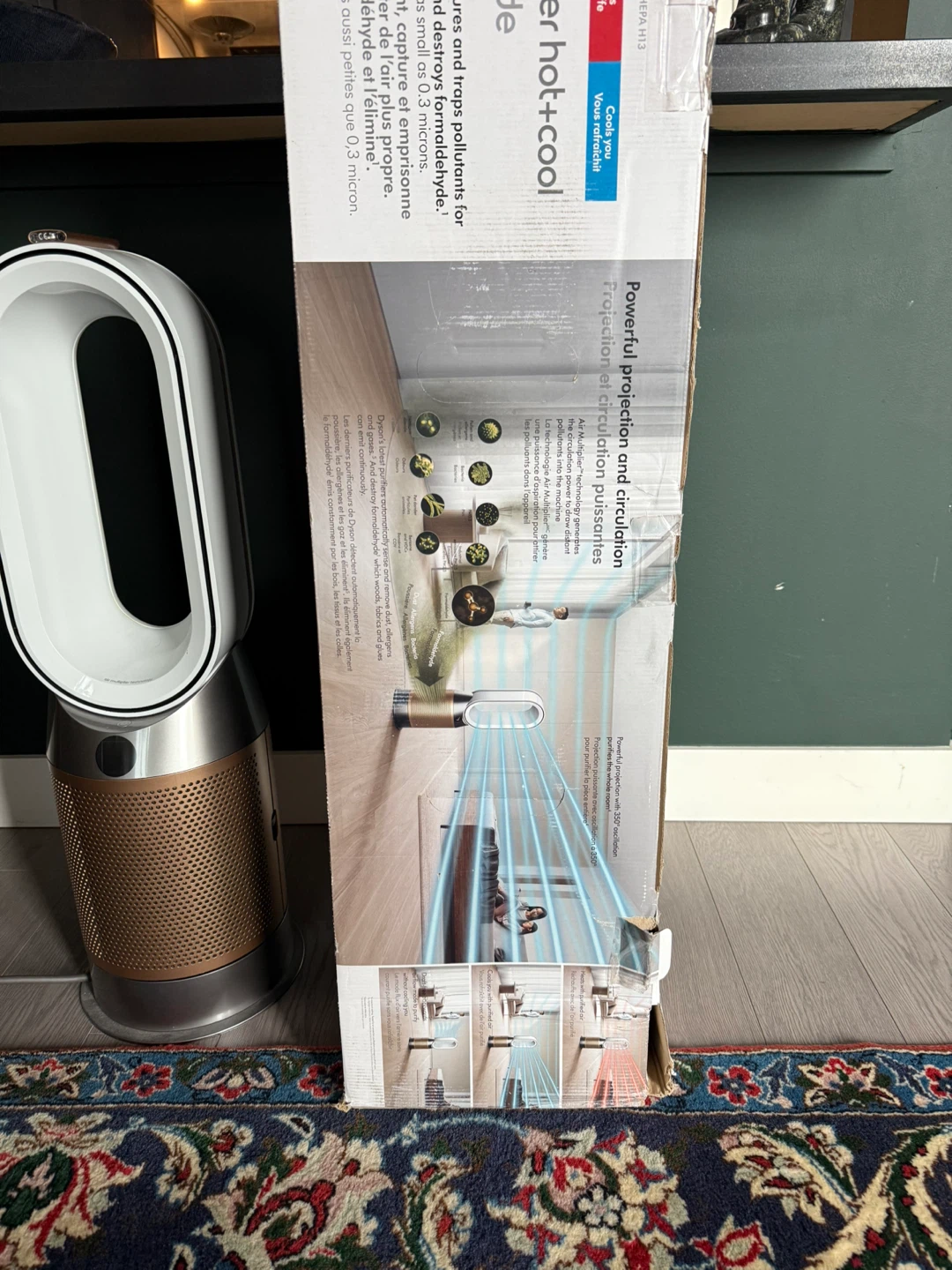 Dyson Purifier Hot+Cool Formaldehyde - Like New!
