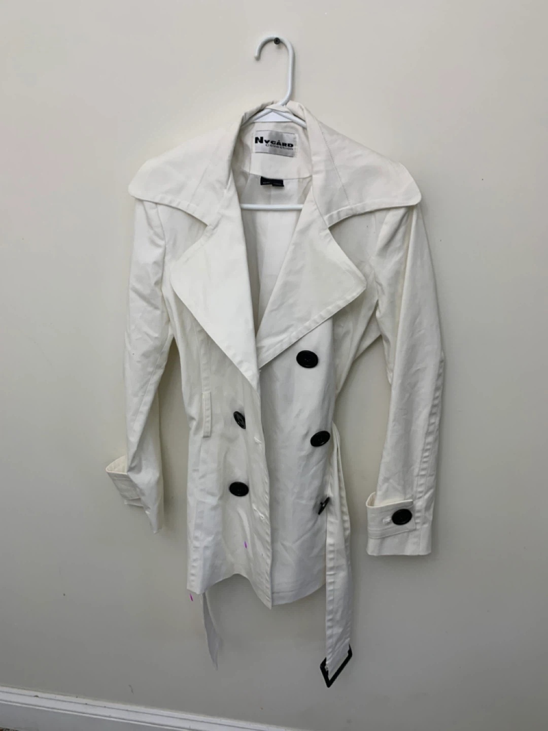 Nygard White Women’s Trench Coat - jacket / clothing - photo 2