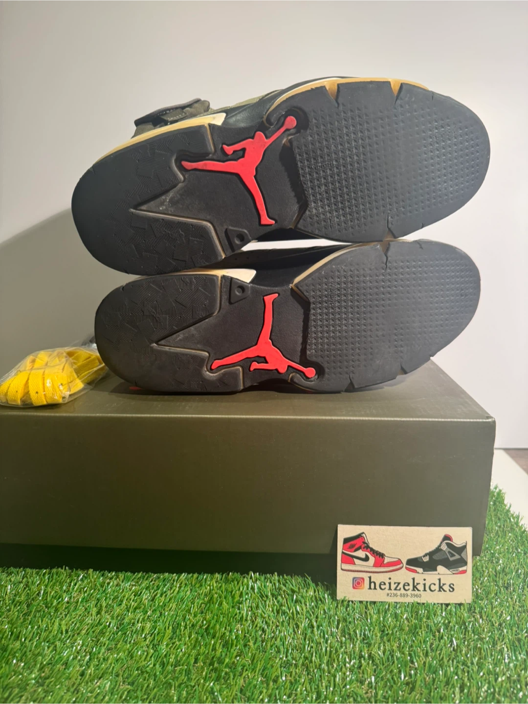 Jordan 6 Travis Scott Olive size 9.5 - photo 5