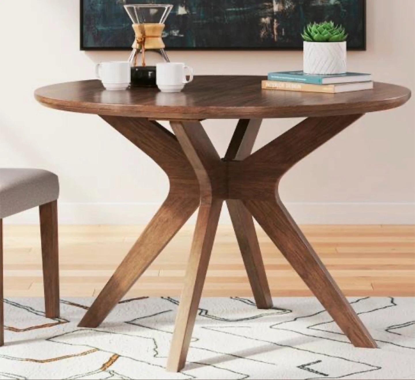 Sleek dining room set