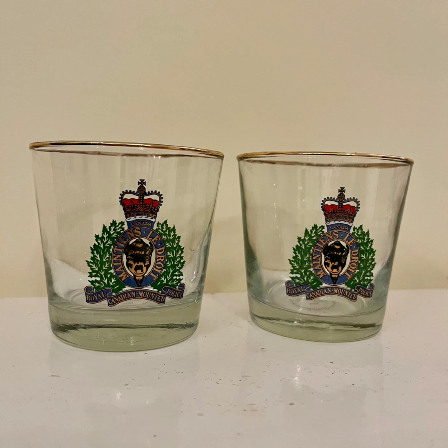 Vintage R.C.M.P. Glasses