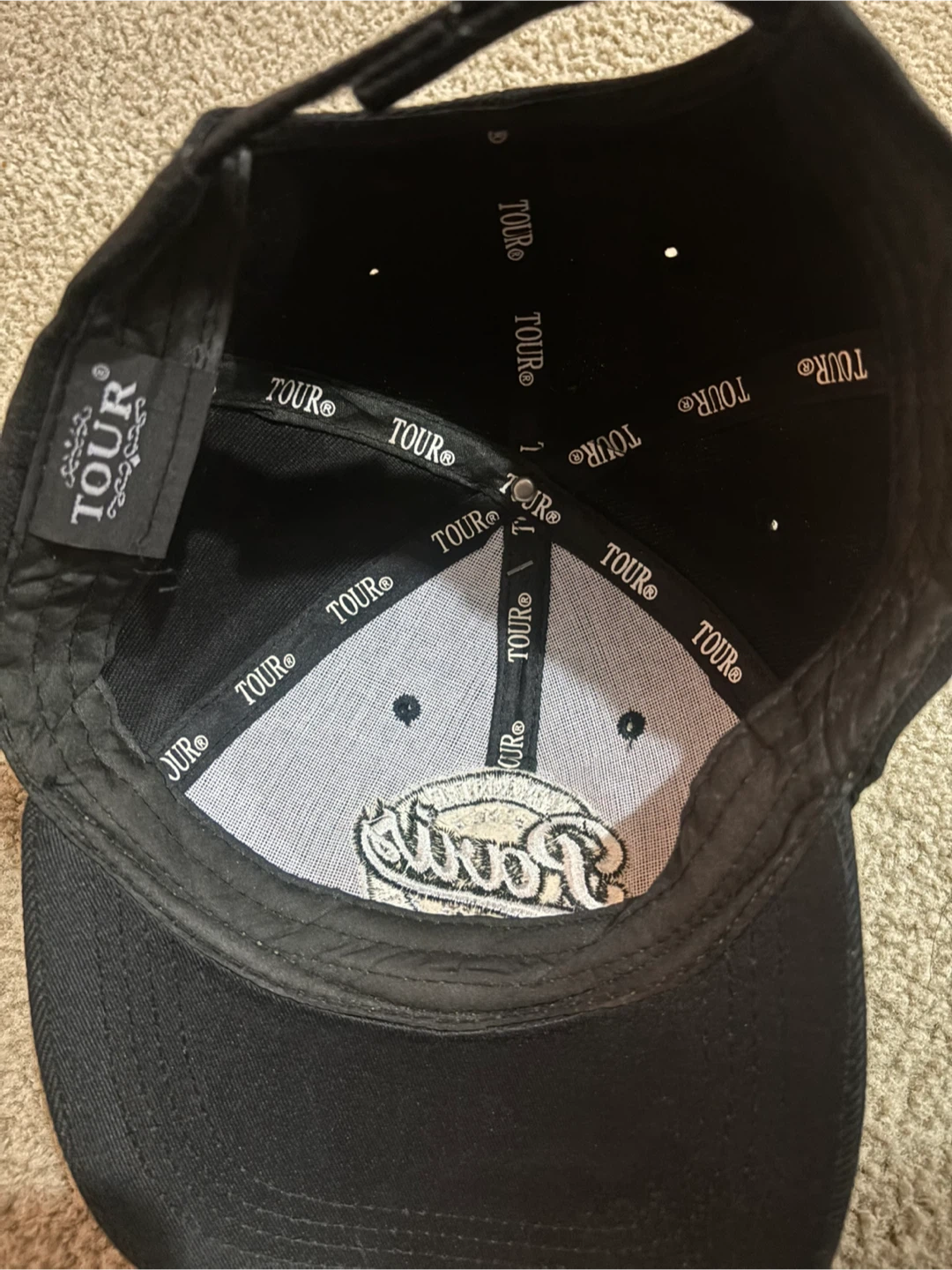 Paris France Black Baseball Cap - photo 2
