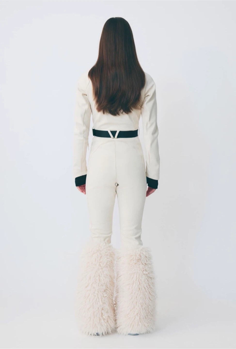 H&M white Ski Jumpsuit / Snowsuit Size M - photo 4