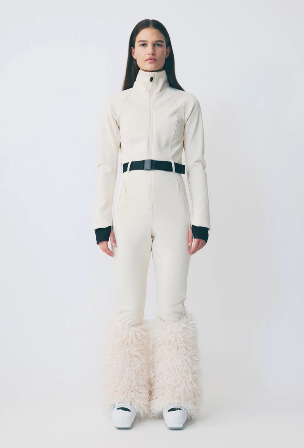 H&M white Ski Jumpsuit / Snowsuit Size M - photo 3