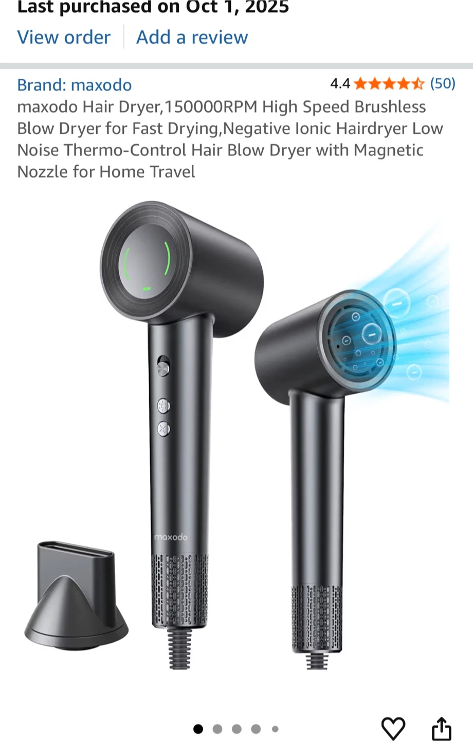 Hair dryer - photo 4