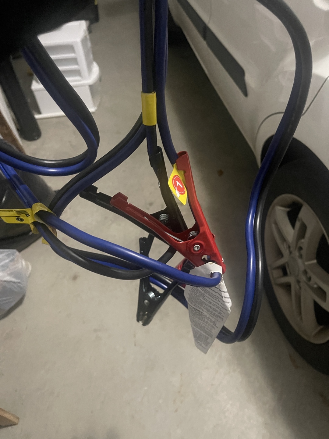 MotoMaster Booster Cables 6 Gauge - 12ft