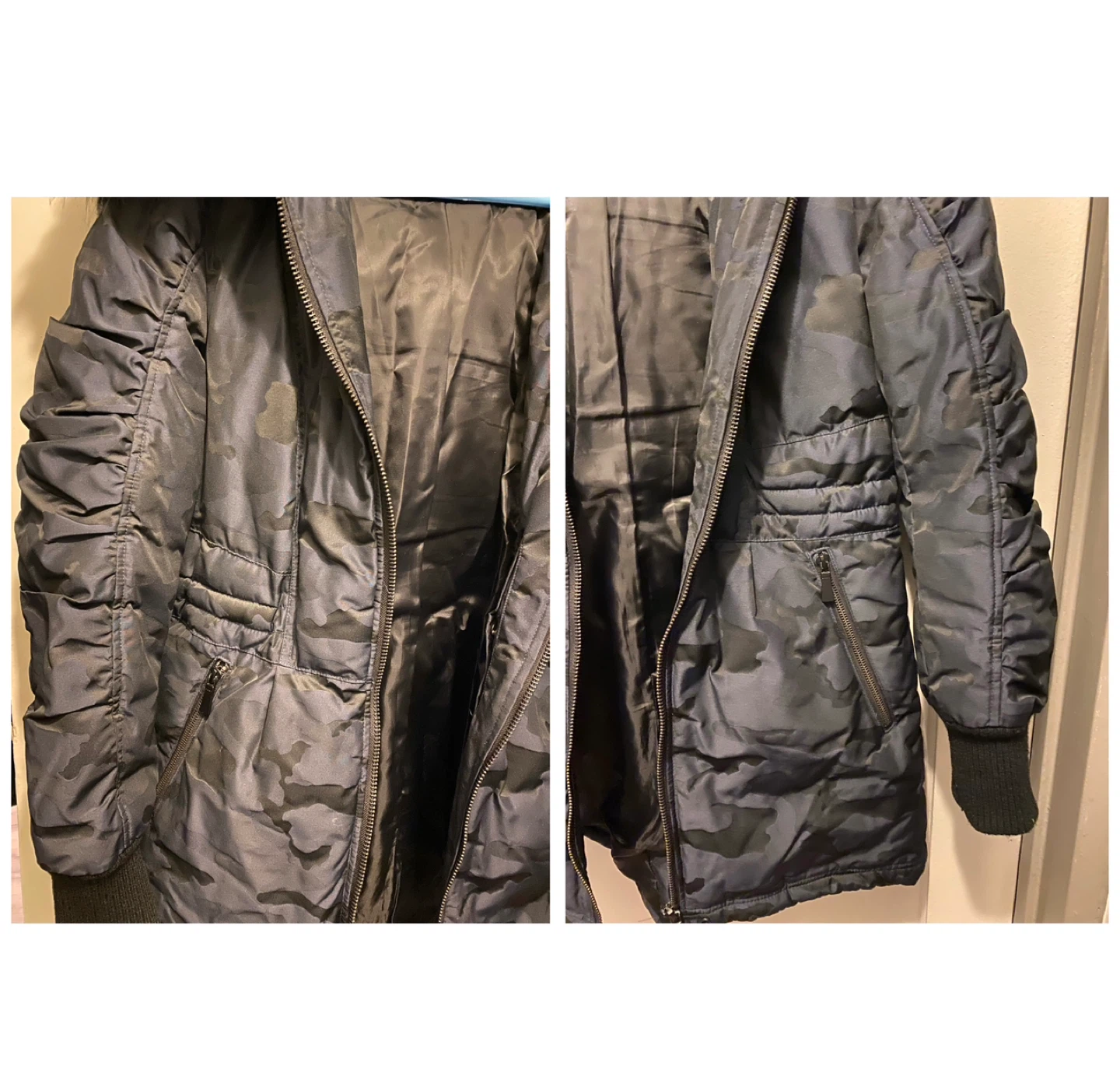 DKNY winter coat - barely worn like new- (Black) Size S-M - photo 2