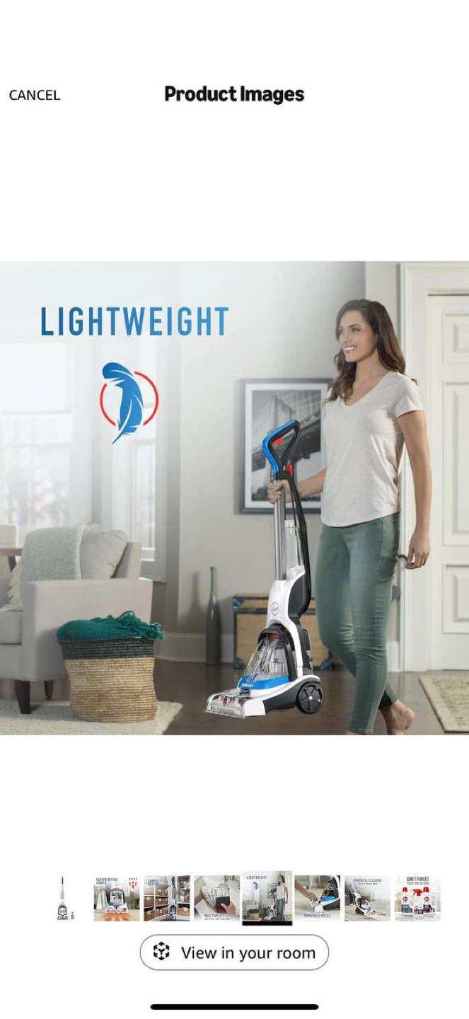 Hoover PowerDash Pet Compact Carpet Cleaner — Open Box 🧼🐾 - photo 4