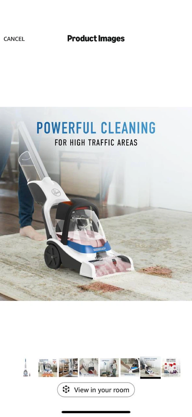 Hoover PowerDash Pet Compact Carpet Cleaner — Open Box 🧼🐾 - photo 2