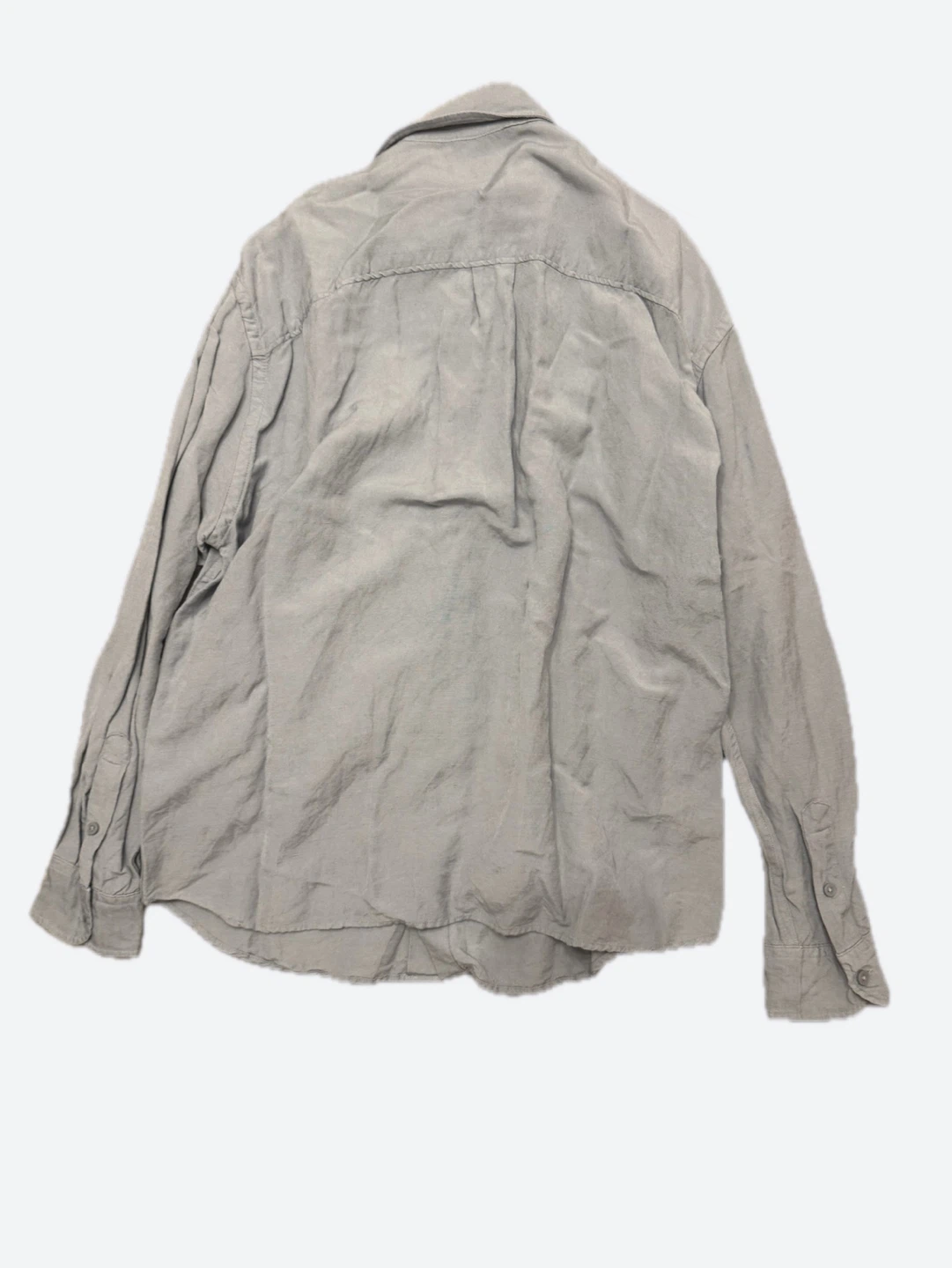 Zara Linen Blend Button-Up Shirt - Size M - photo 2