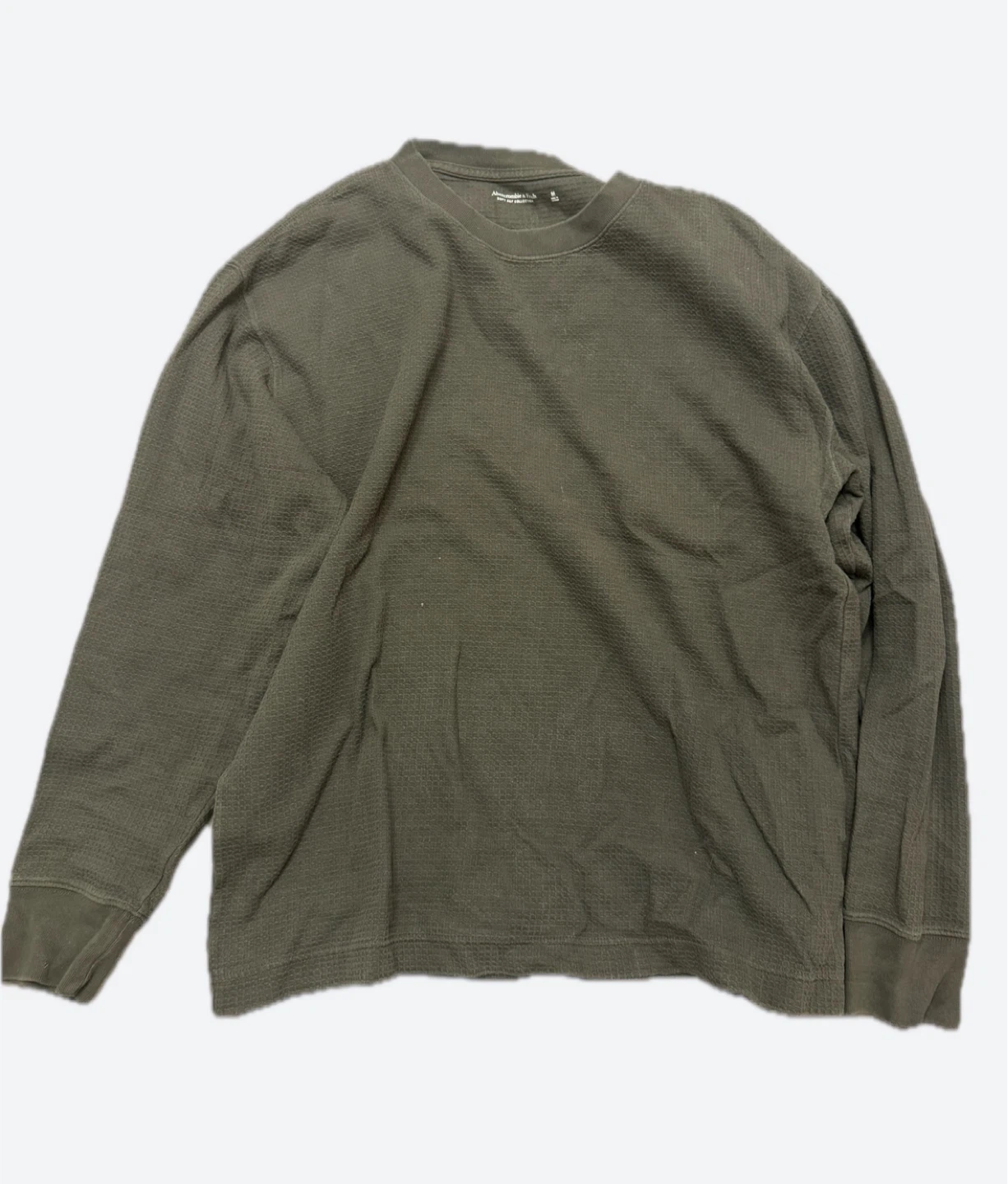 Abercrombie & Fitch Soft A&F Collection Olive Top - M