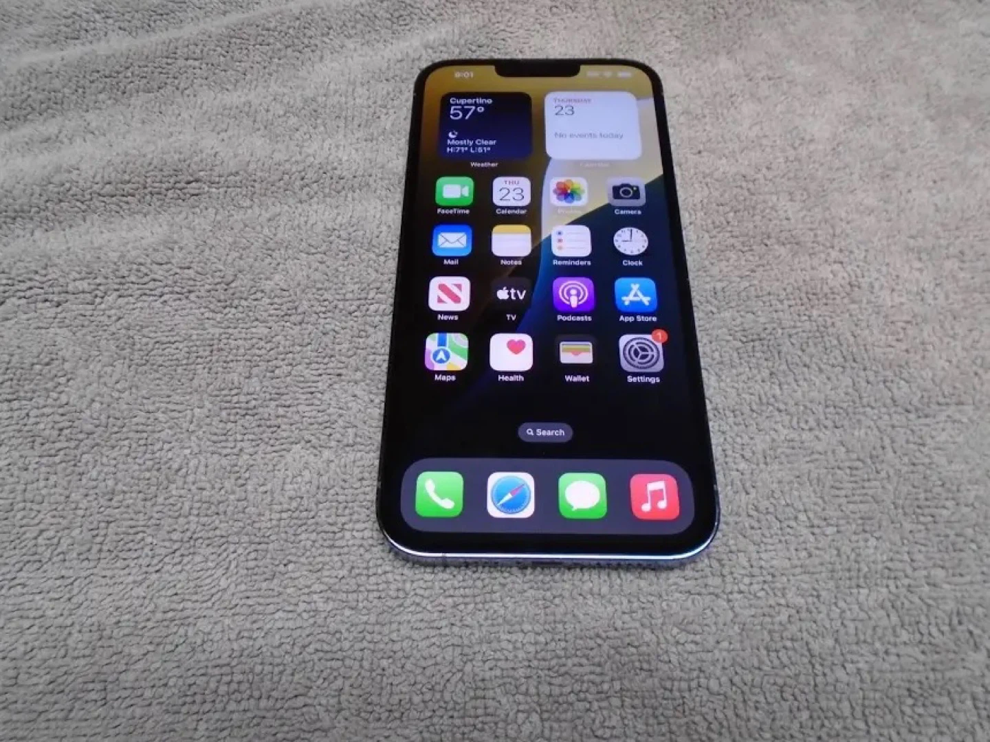 Apple iPhone 13 Pro Max 256GB - Sierra Blue - photo 2