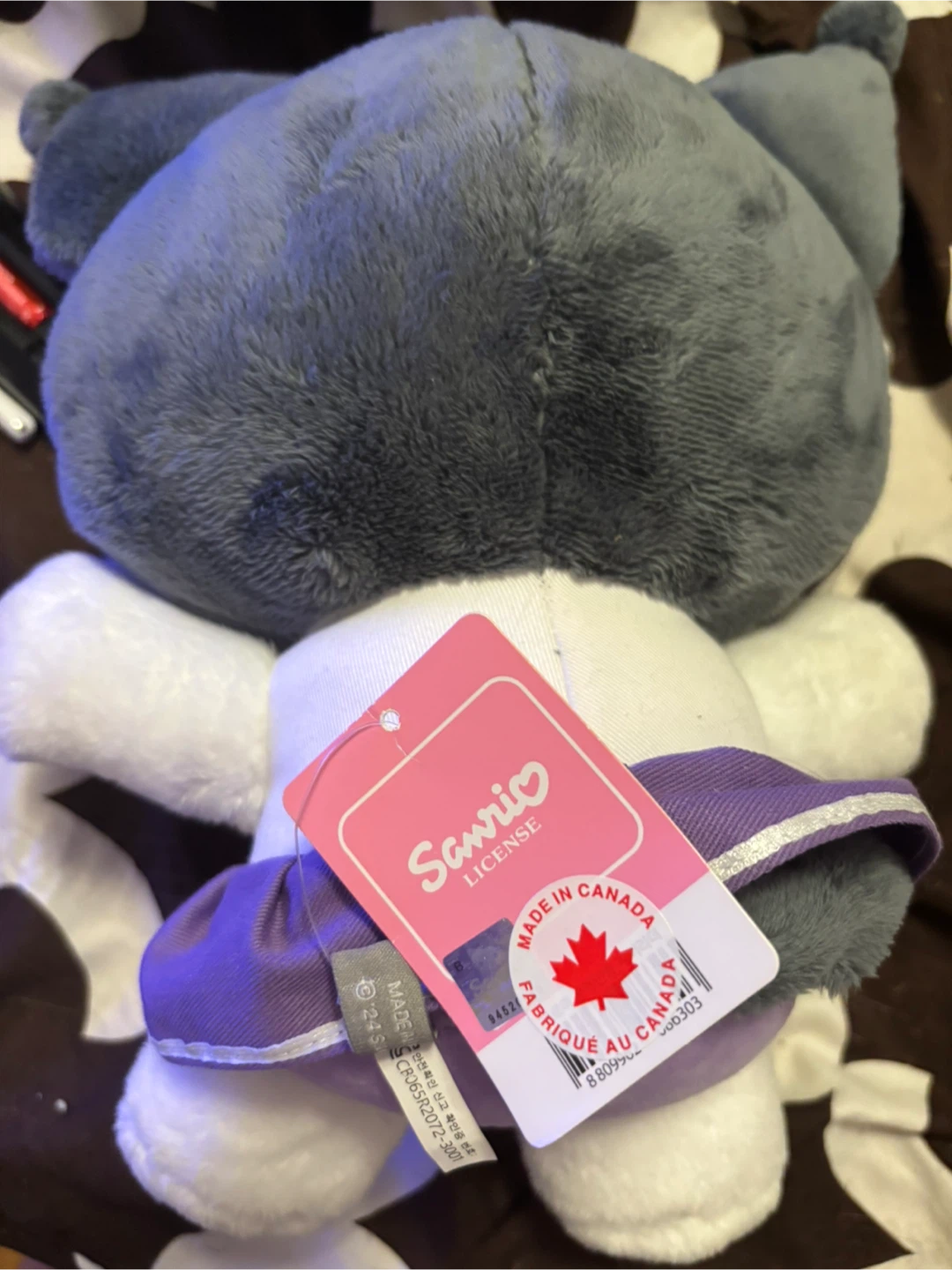 Sanrio Kuromi Plushie - photo 2