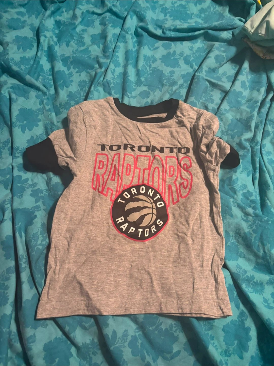 Toronto Raptors NBA Kids' T-Shirt Size 5/6