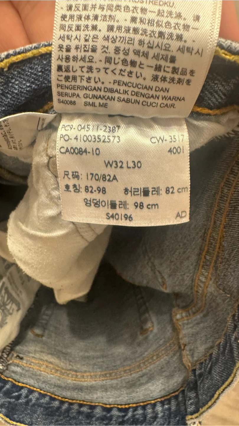 Levi's W32 L30 Distressed Jeans - photo 3