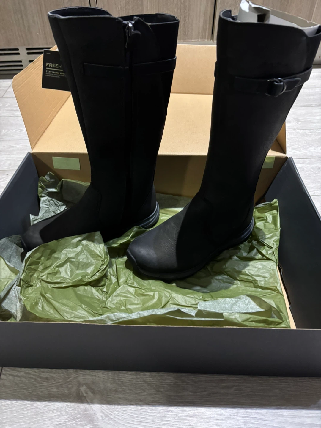 NWT - 7.5 Black Eddie Bauer Women's Lodge Boots - photo 4