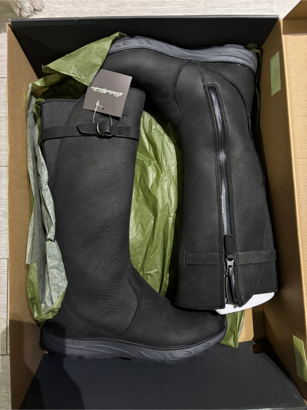 NWT - 7.5 Black Eddie Bauer Women's Lodge Boots - photo 2